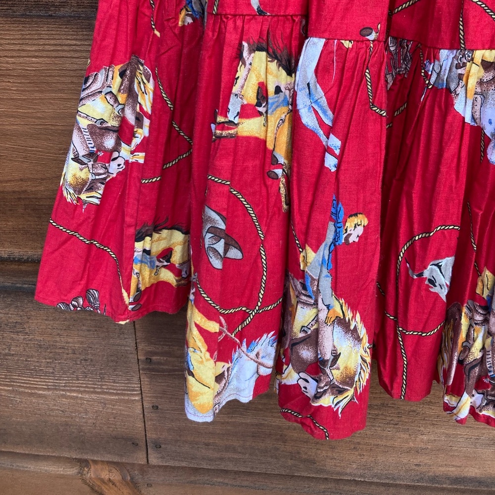 Vintage Rodeo Cowgirl Skirt - Picture 2 of 8